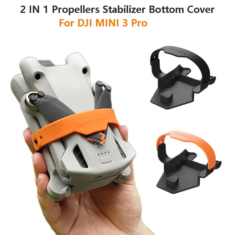 

Нижний держатель пропеллера дрона, фиксирующие стабилизаторы крыльев, защитные пропеллеры, ремешок для DJI Mini 3 Pro, аксессуары для дрона
