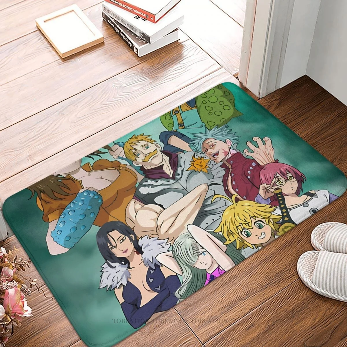 

Anime The Seven Deadly Sins Non-Slip Doormat SDS Green Bath Bedroom Mat Welcome Carpet Home Modern Decor