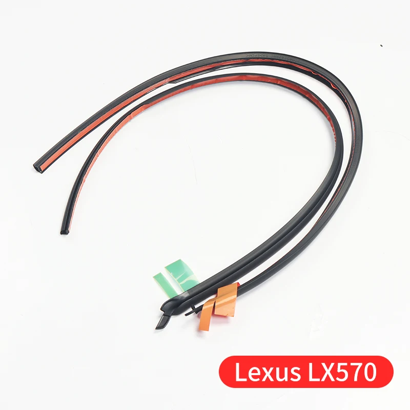 

Для 2008-2023 Lexus LX570 GX460 GX400 Автомобильная дверь B резиновая уплотнительная лента LX GX 570 460 400 аксессуары для наружных модификаций 2021 2020 2019 2018 2017 2016 2015 2014 2013 2012 2011 2010 2009