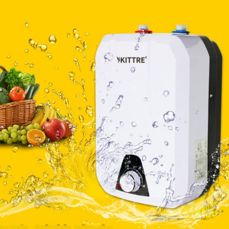 Automatic heat preservation kitchen water heater, flexible and convenient to operate, fast heating small kitchen treasure button