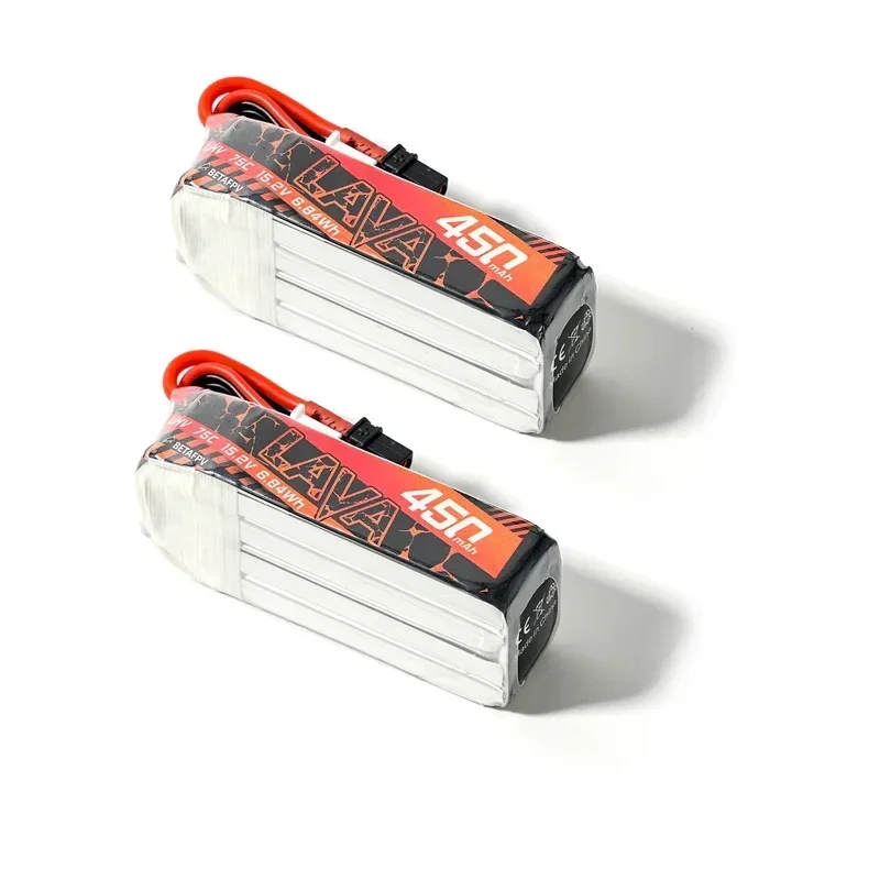 (2 шт.) Аккумулятор BETAFPV LAVA 2S/3S/4S 450 мАч 75C