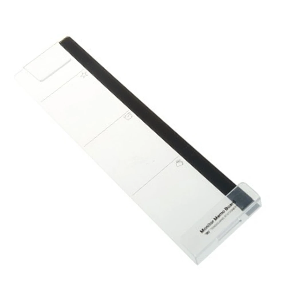 

Computer Message Board Accessory Home Office Note Holder Plate Screen Side Memo Holder Computers Accessories Left