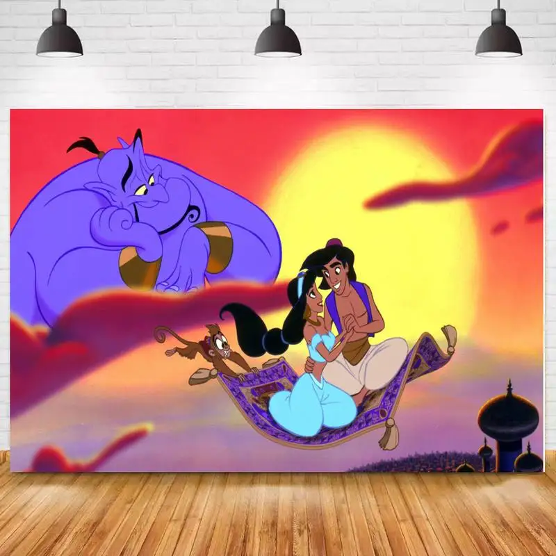 

Disney Princess Aladdin Tapestry Mandala Wall Hanging Hippie Wall Rugs Dorm Decor Blanket Bohemian Yoga Mattress Bedroom Boho