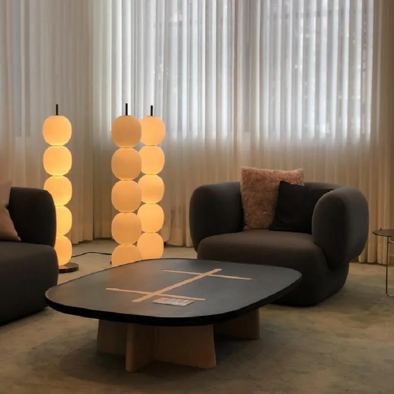 

Led Table Lamps Creativity modern Glass Ball Shade Living Room Home Decor Sofa Corner Standing Bedroom Bedside Floor lights desk