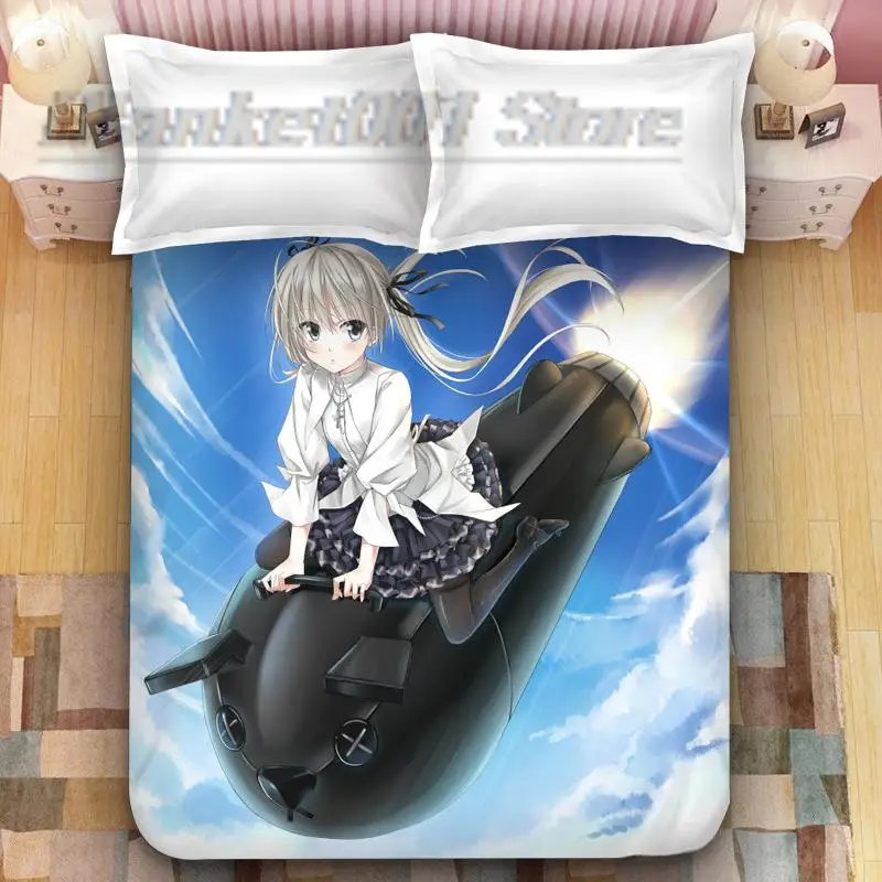 Комплект постельного белья ACG Moeyu с пододеяльником Yosuga No Sora пододеяльник Otaku аниме
