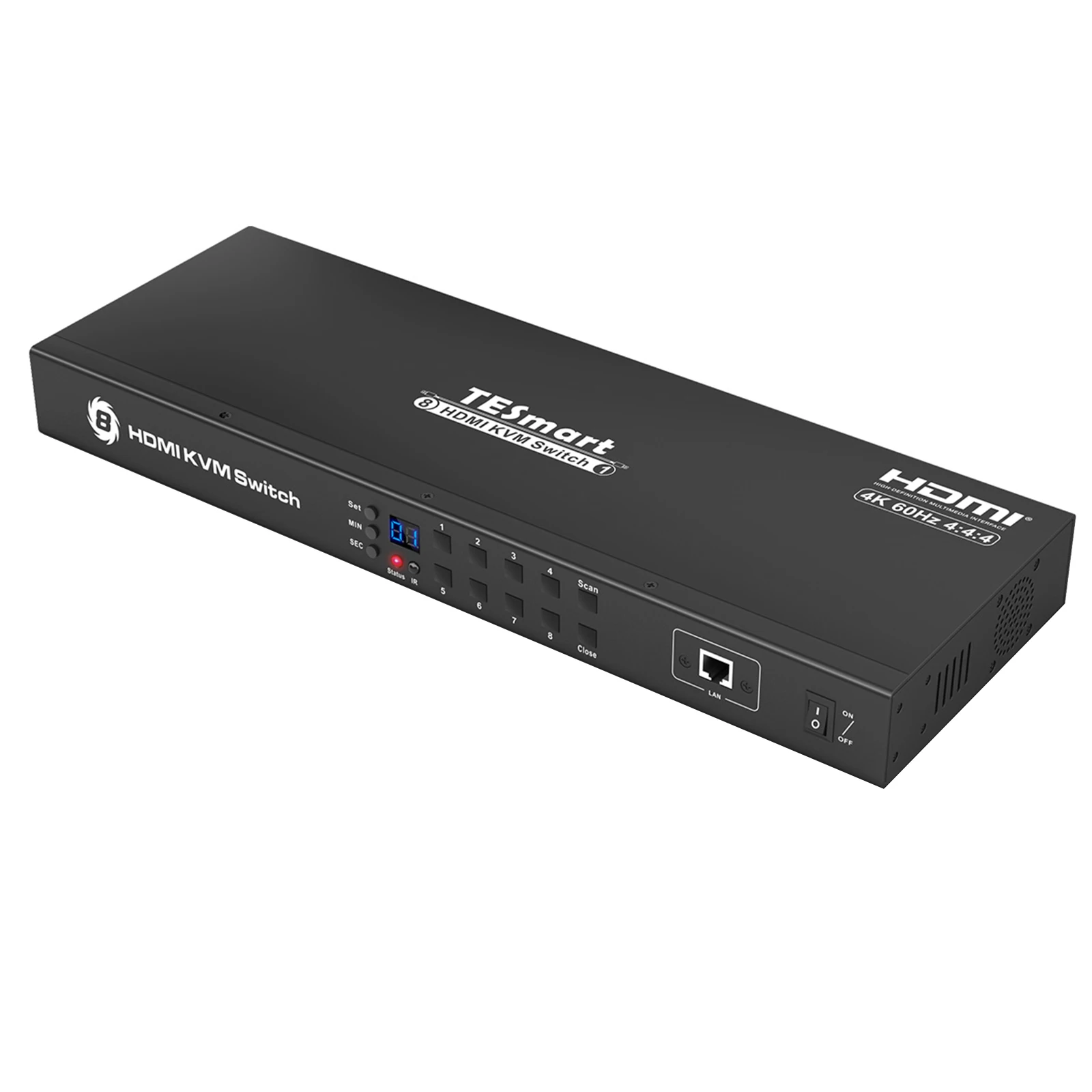 

High Quality HDMI Switch 8 Input 1 Output 4K 60HZ HDMI Switcher