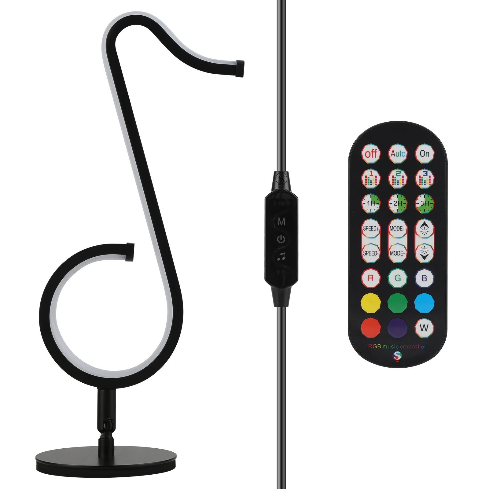 

Table Wall Led Light Decoration Home Atmosphere Desktop Night Light APP and Remote Control Color Changing Lamp