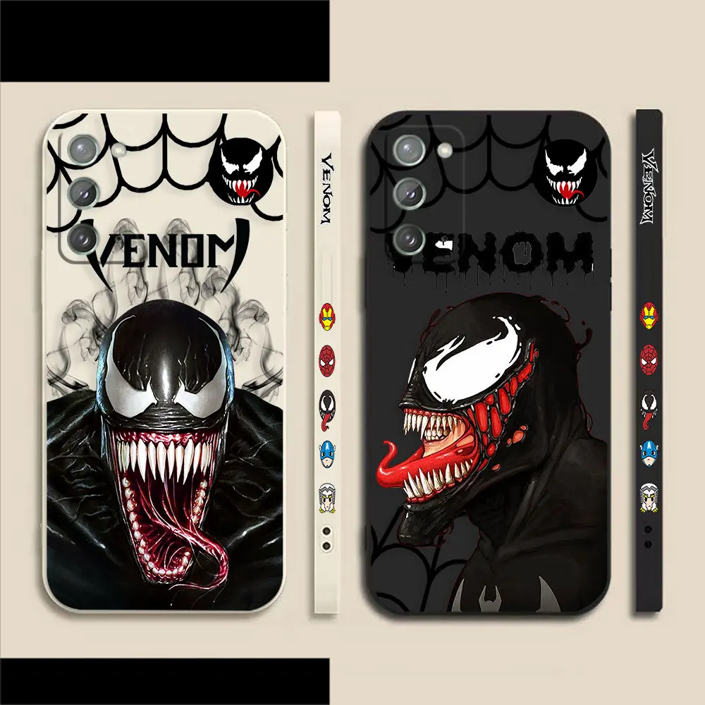 

Marvel Venom Case For Samsung A50 A30 A20S A10S A10 A14 Note 20 10 9 M40S M32 M22 M10S A20 S30 Pro Plus Lite Ultra 4G 5G Case