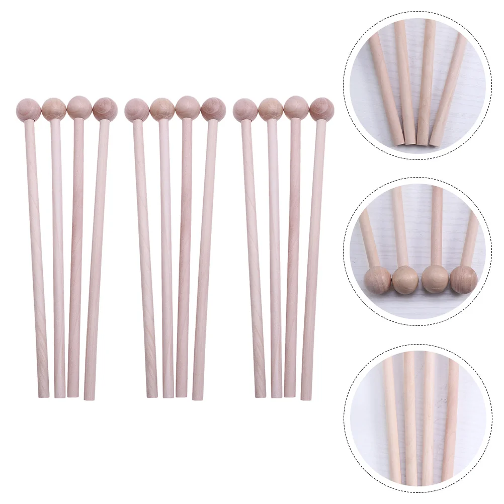 

12pcs Keyboard Marimba Mallet Tenor Drum Mallets