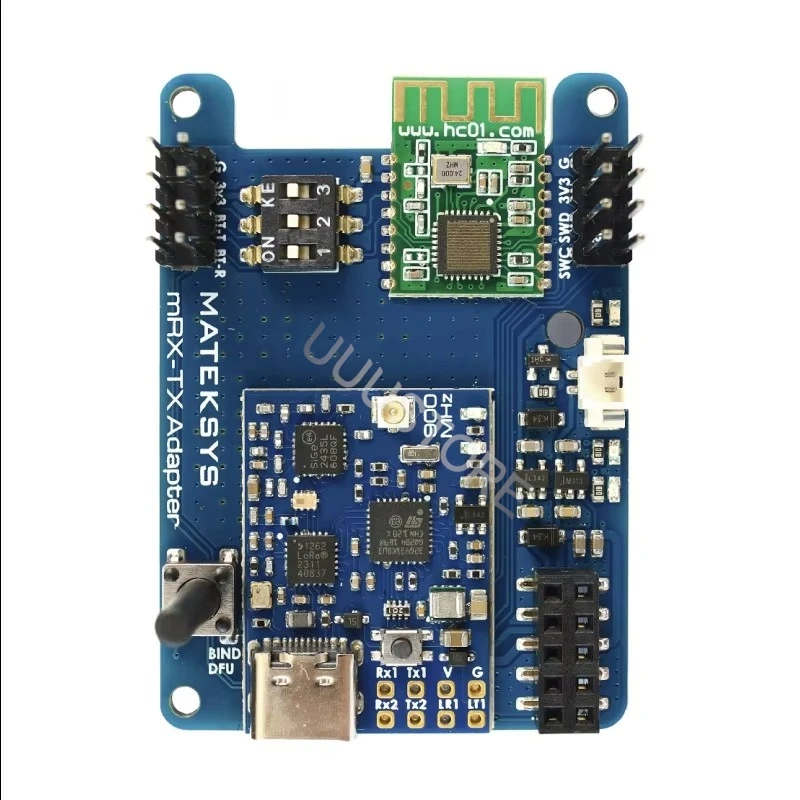 Новейший комплект модуля MATEK MLRS MAVLINK 900 МГц TX MR900-30-TX TCXO Встроенный контроллер