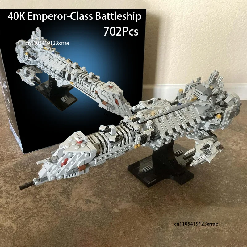 Конструктор MOC: Космический линкор класса «Император» (средний размер), популярная игра, сборная модель космического корабля, рождественский подарок (art.: 3920db5fccdd9) - 3920db5fccdd9