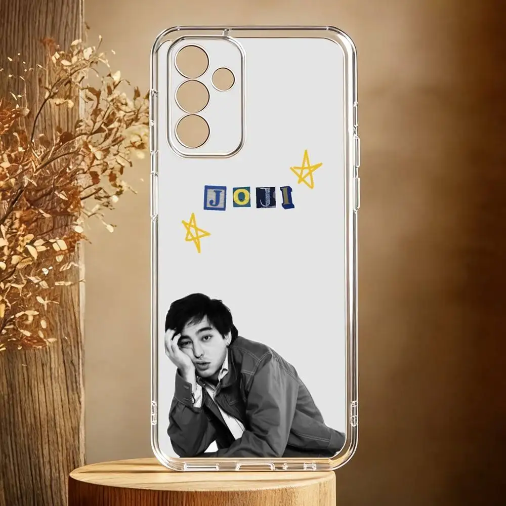Фото Чехол для телефона Singer J-Joji Smithereens для Samsung Galaxy A71, A70, A52, A51, A40, A30, прозрачный чехол. №3