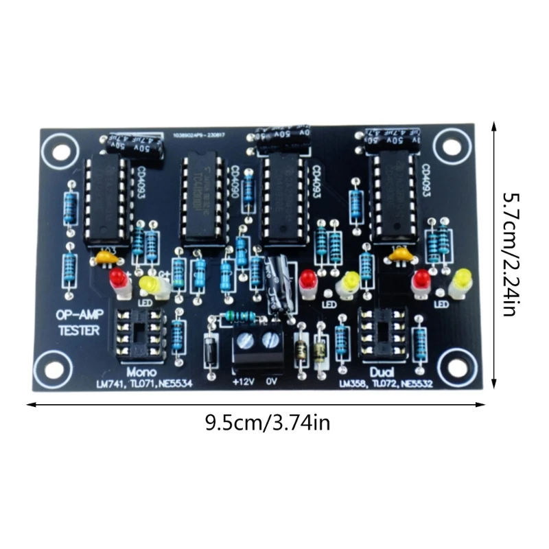 Модуль экранирующей платы OP AMP для TL071 TL072 TL081 TL082 Dropship