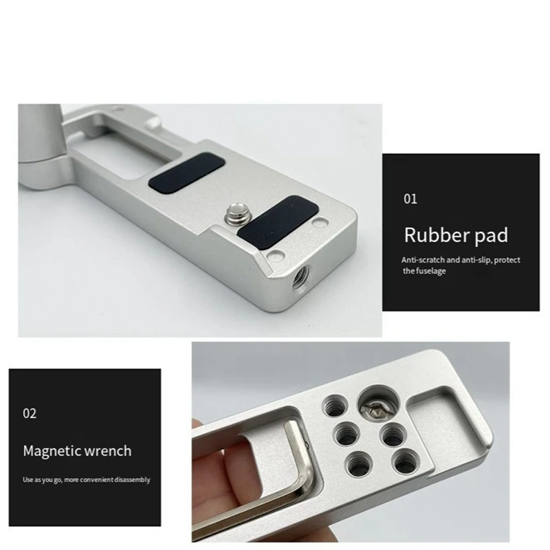 Базовая пластина для камеры Sony ZV-1II ZV1M2 L Пластина ZV1F крепление холодного башмака