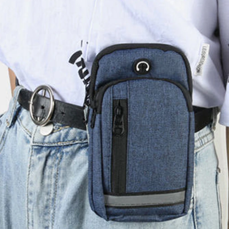 

Running Men Women Arm Bags For Phone Money Keys Outdoor Sports Arm Package Bag With Headset Hole New Style Running Arm Band