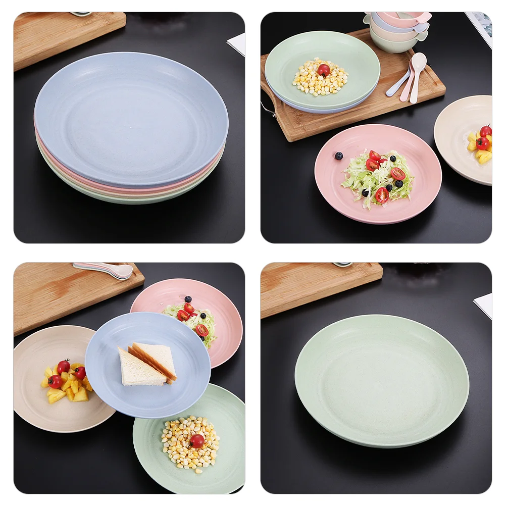 4 шт. поднос для еды изысканная тарелка стейка обеденный аксессуар украшение