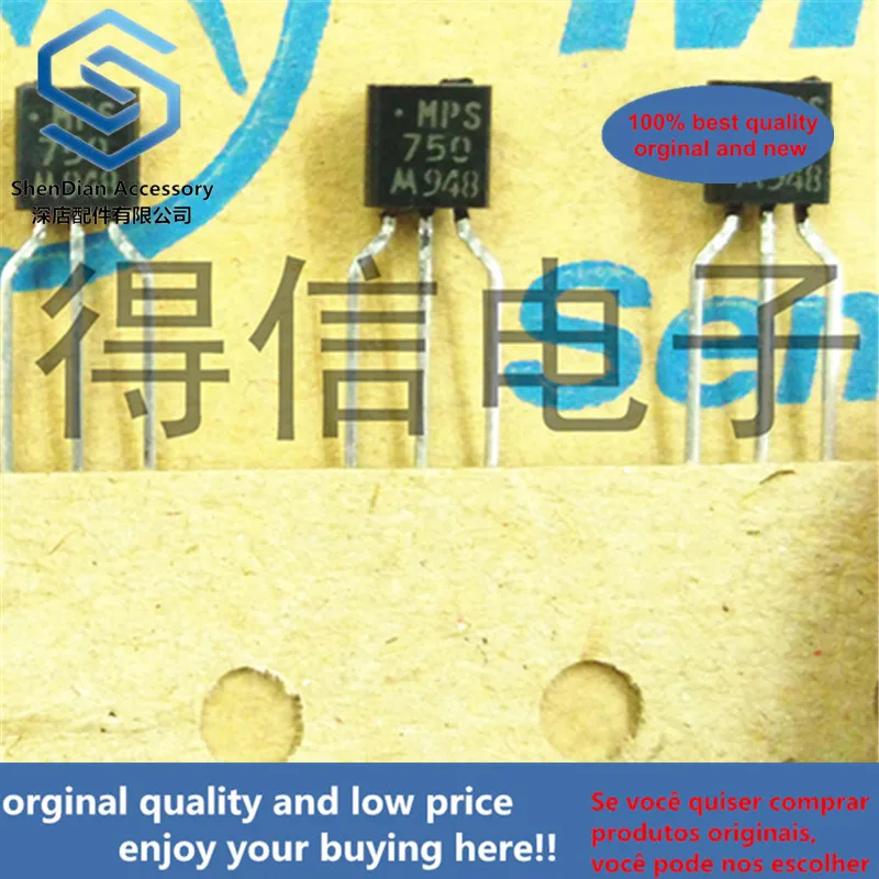 

10pcs 100% orginal MPS750 750 TO-92 PNP Silicon Epitaxial Planar Transistor real photo