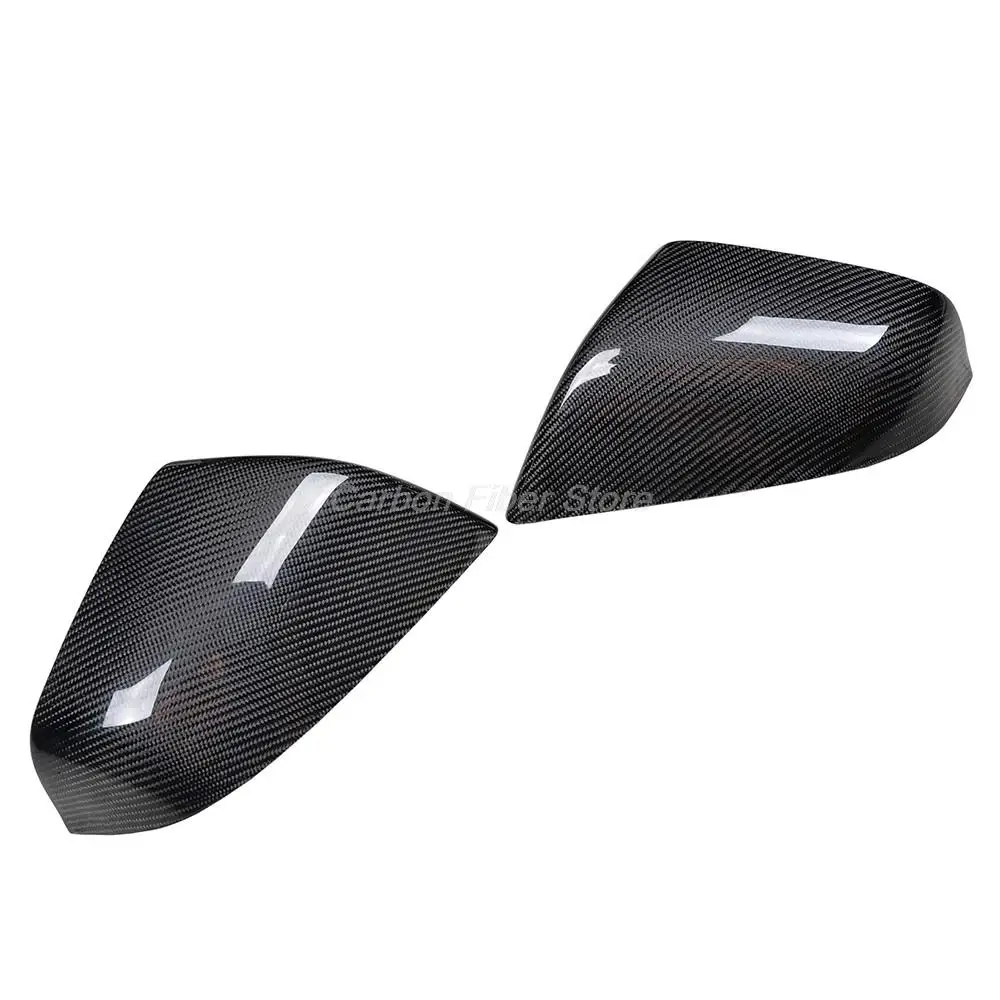 

Carbon Fiber Car Review Mirror Covers for Tesla Model S P85 70D Sedan 12-16