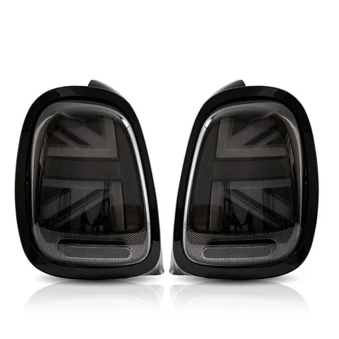 Пара светодиодных задних фонарей для Mini Cooper F55 F56 F57 2014-2019 гг. UNION JACK LCI RED Lens Задний задний фонарь с анимацией
