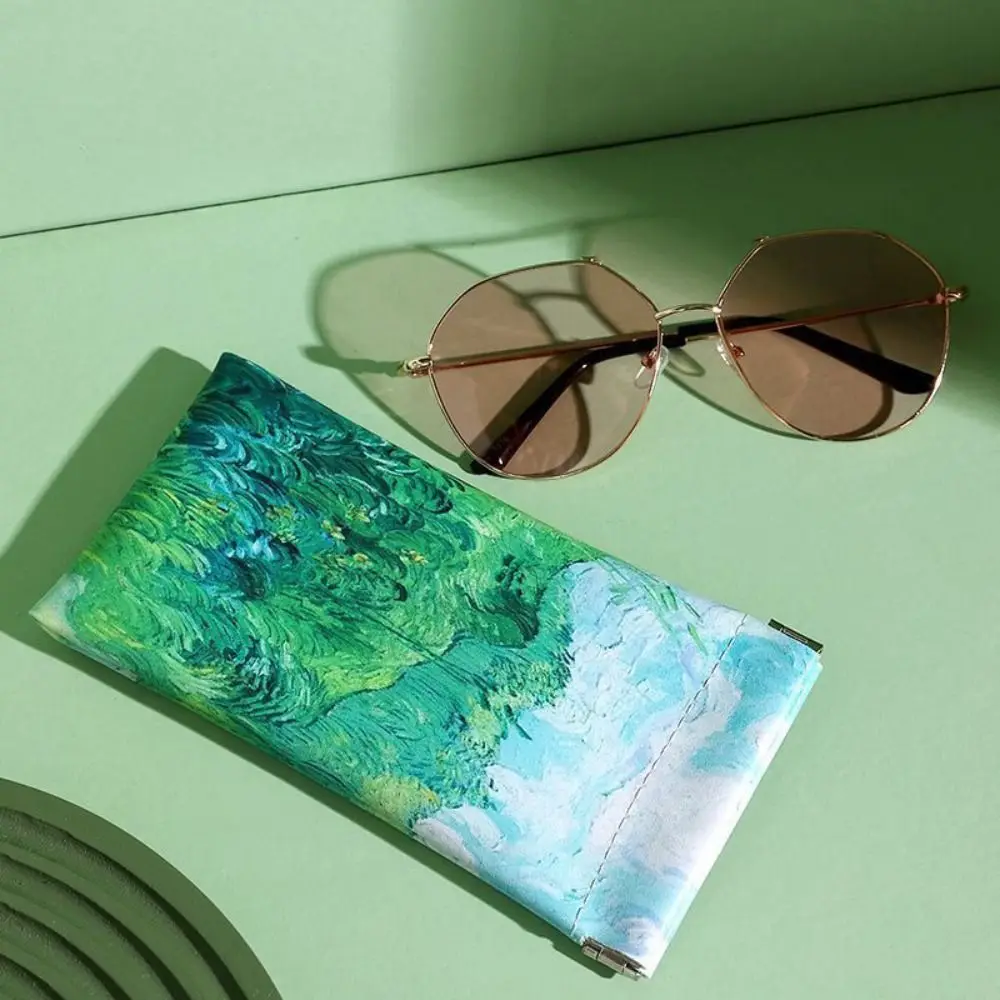 Футляр для очков женский из ПУ кожи портативный утолщенный чехол солнцезащитных