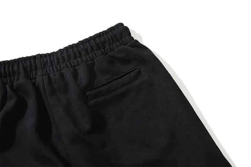 High Quality Angel Flocked Embroidery Cut Off Bear Shorts Casual Men's And Women's Capris Promotion