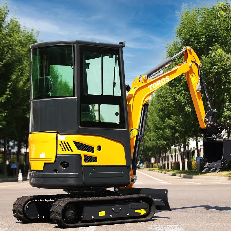 

Mini Excavator 2 Ton Bagger Cheap Excavators Hydraulic Crawler Mini Bagger Digge Mini Excavator 1.8 Ton Home Use