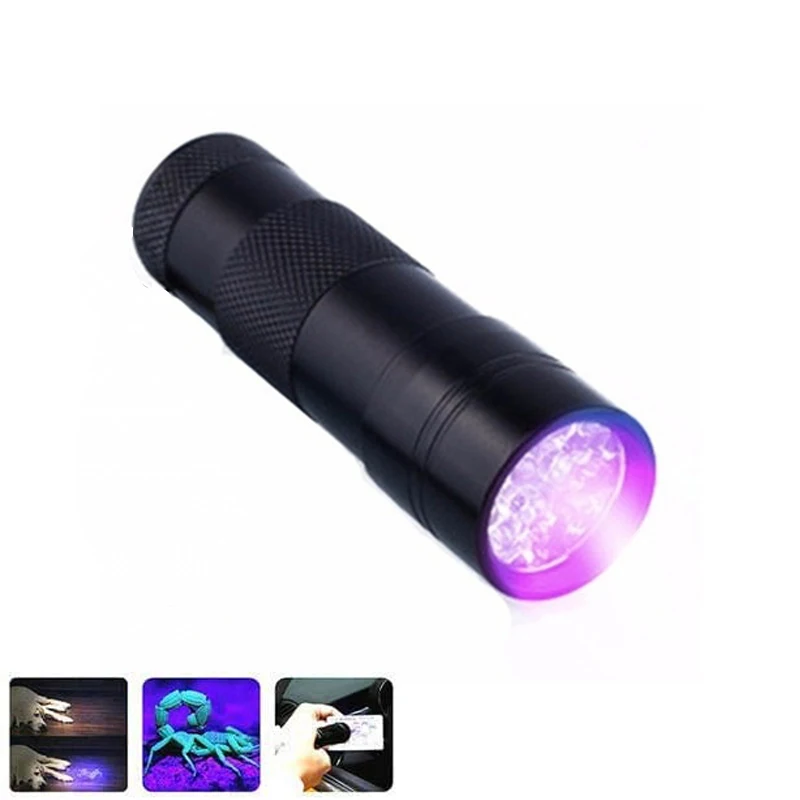 

Function Light Urine Pet Lamp Ultraviolet Flashlight With Zoom Light Stains Detector Black Torch Torch Mini