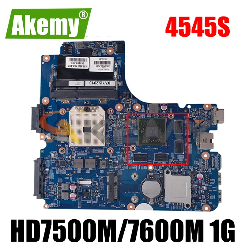 

For HP Probook 4545S 4446S 11242-1 693102-501 216-0833002 HD7500M/7600M 1G Notebook motherboard Mainboard full test 100% work