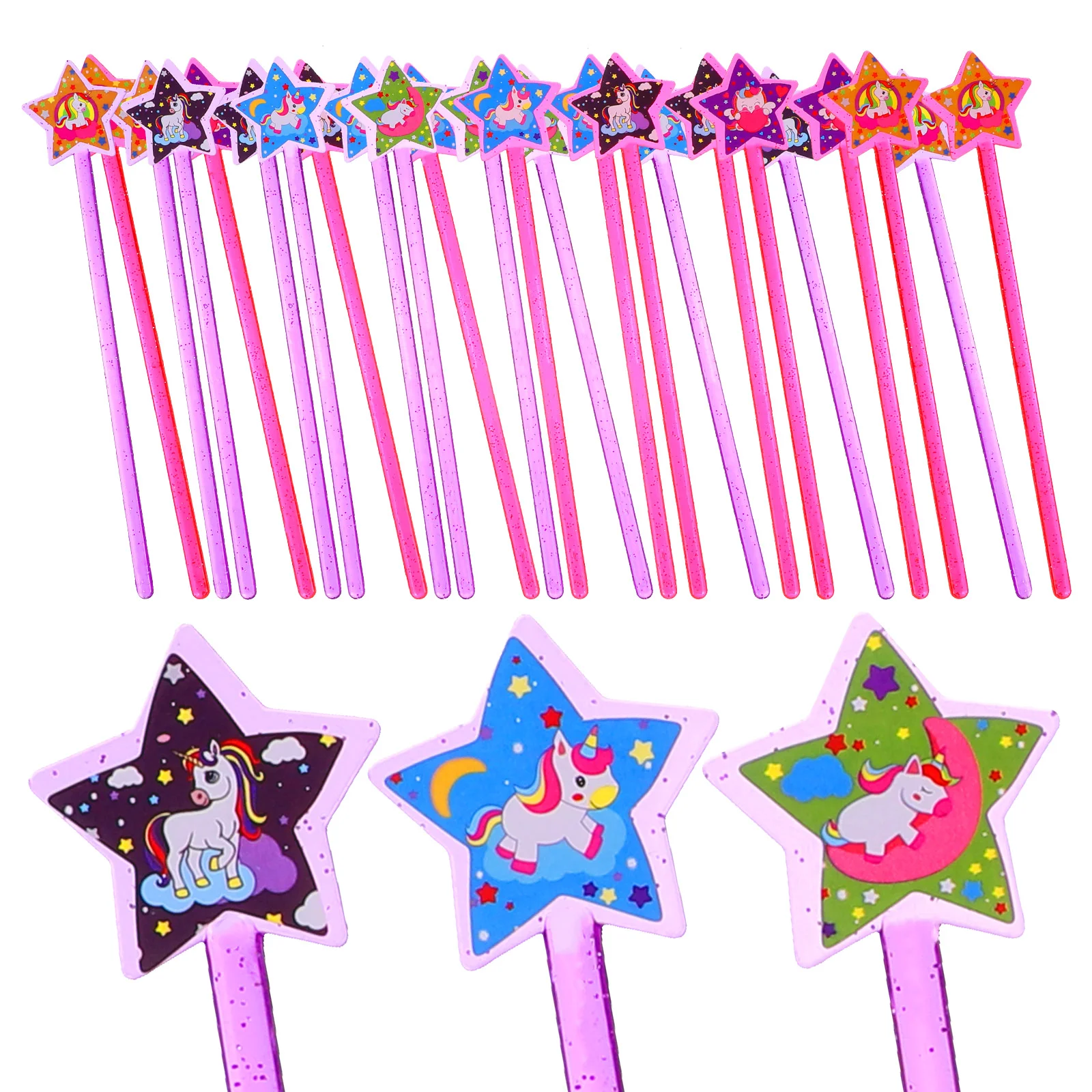 

Wand Toy Children Playthings Kids Fairy Stick Toys Elegant Wands Lovely Star Sticks