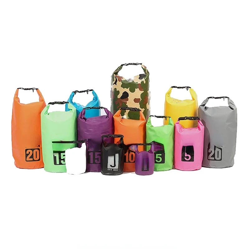 Водонепроницаемый рюкзак для плавания на открытом воздухе, ПВХ, водонепроницаемая сухая сумка для дрифтинга, 2 л, 5 л, 10 л, 15 л, 20 л, 25 л, 30 л, в наличии