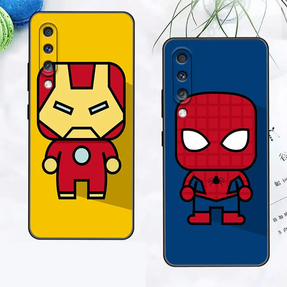 

Marvel The Avengers Heros Cartoon Case For Samsung Note 20 10 9 8 Ultra Lite Plus M62 M53 M51 M33 M32 M31 M30 M30S M23 M20 Funda