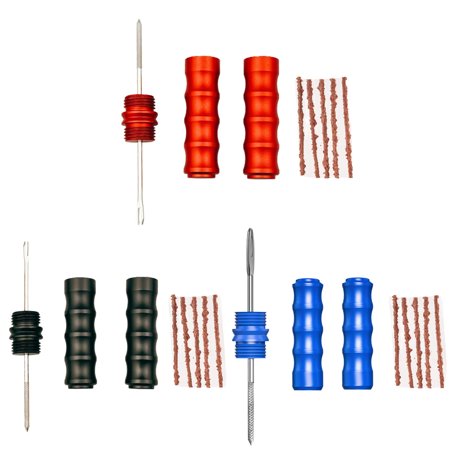 

Набор инструментов для ремонта велосипедных бескамерных шин, BIkeTyre, герметик для проколов, резиновые полосы, портативный клей, для ремонта ш...