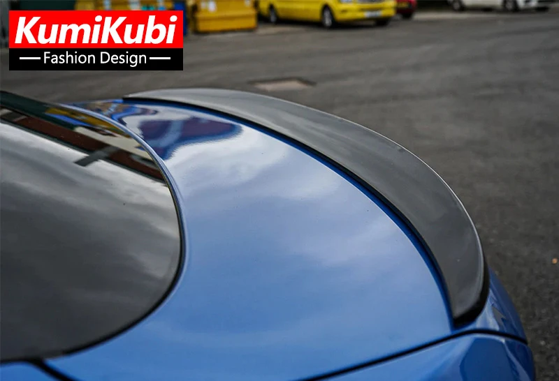 Задний спойлер F36 для BMW 4 серии 4-дверный Gran Coupe P Стиль Крылья черный углеродный