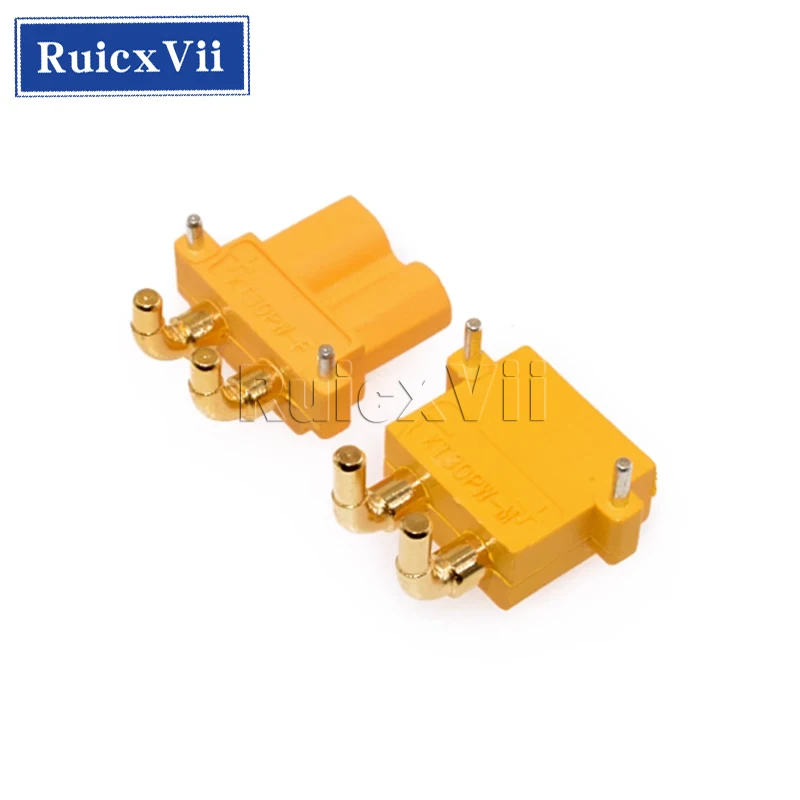 

5PCS XT30PW-M/F XT30PW-M XT30PW-F male/female board mounted horizontal aviation model lithium battery controller connector plug