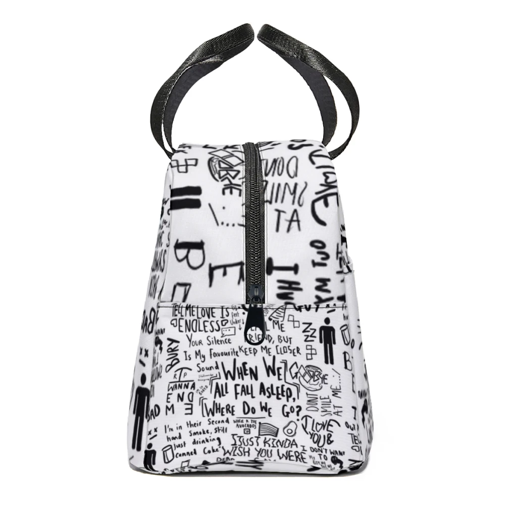 Billie Eilish сумка для обеда школы водонепроницаемый термохолодильник пикника