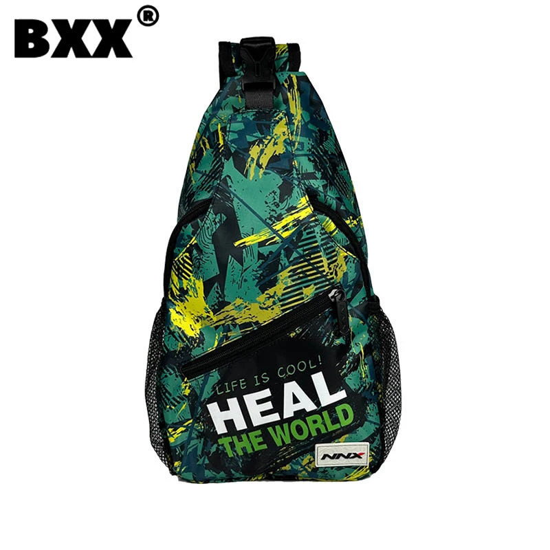 

[BXX] Crossbody Men's Casual Shoulder Bag 2023 New Fashion Casual Outdoor Versatile Bags Portable Trendy Backpack 8CY62