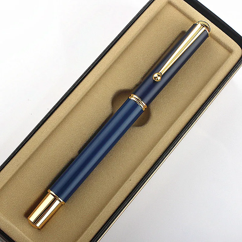 

Metal Fountain Pen Extra Fine 0.5MM Nib Classic Design with Converter and Metal Pen Stationery School supplies