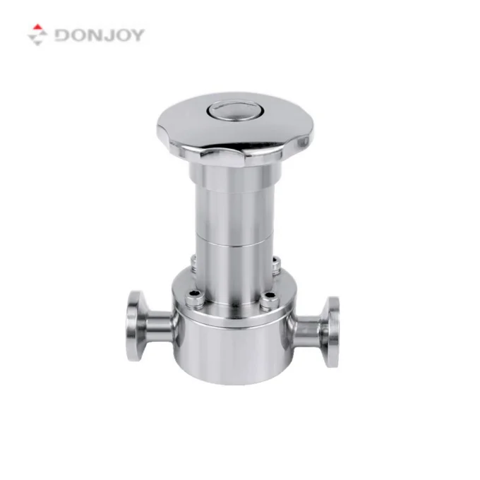 Ручной 2-сторонний кованый шаровой клапан DONJOY mini из нержавеющей стали