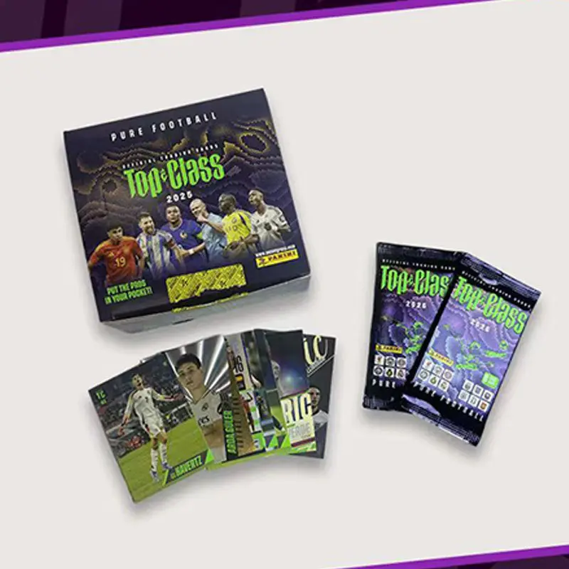 Набор коллекционных карточек Panini FIFA TOP CLASS Soccer Cards Official Fat Pack, 25 сезонов, серия Hot List Classic, подарочный набор-сюрприз (art.: 3920d7bcfd093) - 3920d7bcfd093