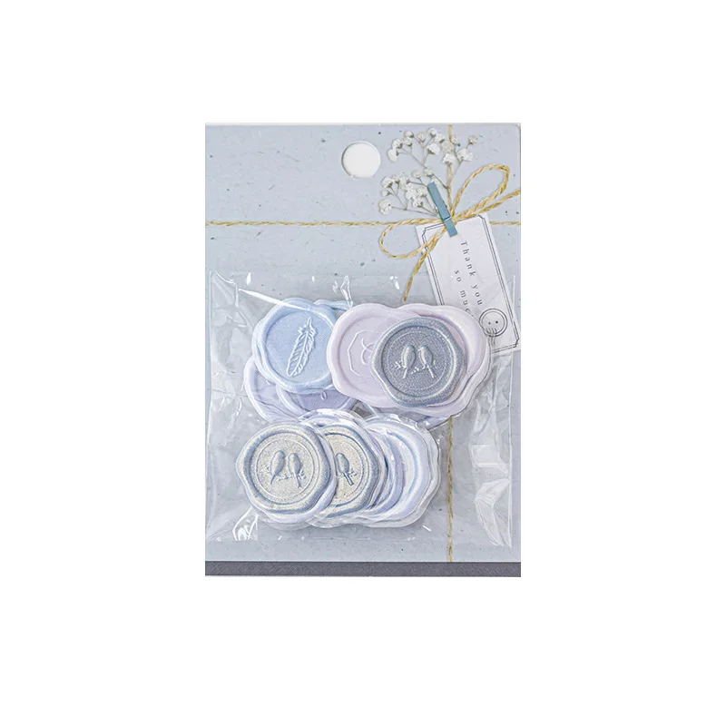 

Ins imitation seal seal sticker student hand account envelope DIY decorative seal paste three-dimensional crystal sticker