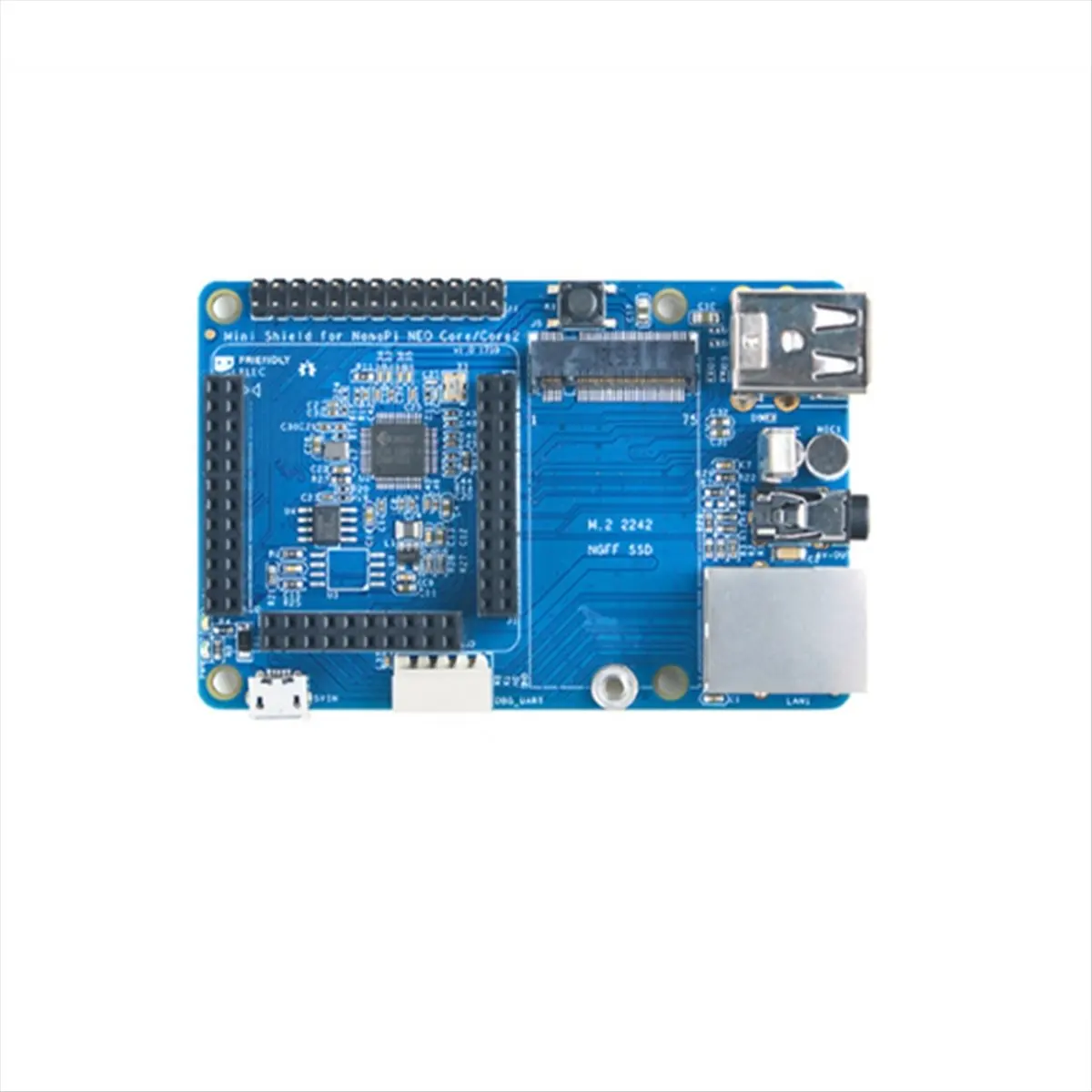 Фото Мини-шельд A99X для NEO Core/Core2 SDK, совместимый с RPi, помещается идеально в корпус RPi. №5