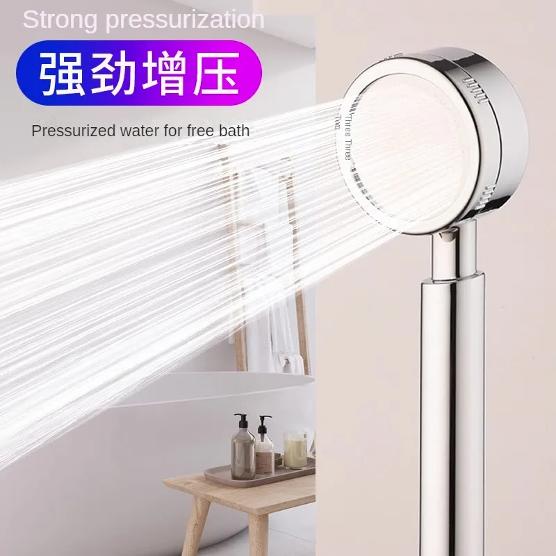 Потрясающий ручной душ с большой душевой лейкой из нержавеющей стали 304 для