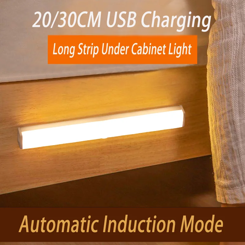 

Motion Sensor Lights USB LED Night Lights Ultra-thin Smart Wireless Light Wardrobe Interior Lighting Night Light