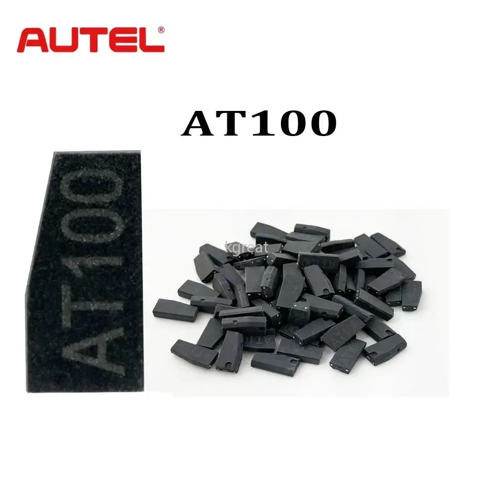 

Универсальный супертранспондерный чип Autel AT100 для программирования ключей автомобиля, чип автомобильного ключа, используемый с XP200 XP400 XP400PRO