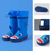 Kocotree Children's Rain Shoes Boys and Girls' Non slip Children's Water Shoes Primary School Rain Boots Boys and Girls 4