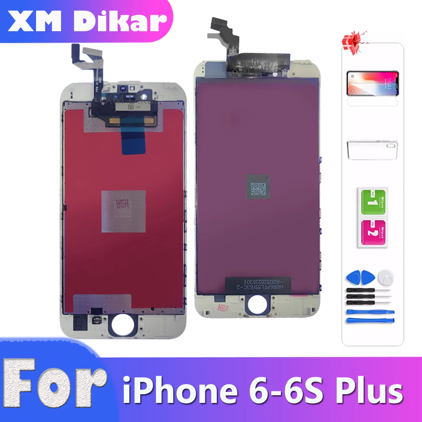 ЖК-дисплей для IPhone 6 6Plus 6S plus дисплей iphone 7 8 Plus экран с дигитайзером в сборе