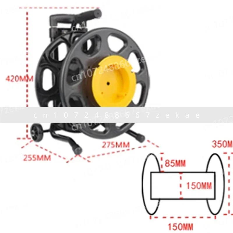 S350A/AB катушка с ручным кабелем оптическая Мобильная волоконная сигнальная линия