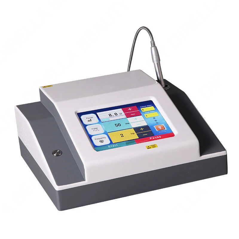 

New Portable 980nm Diode Laser Spider Vein Removal Machine Vessels Removal Pore Pigment Skin Tightening Beauty Equipment