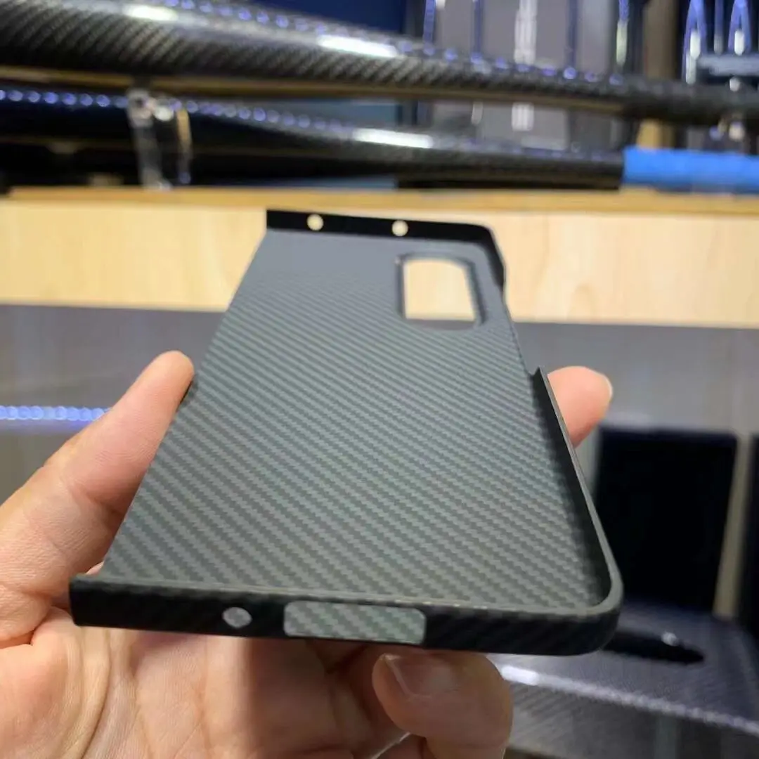 Чехол из углеродного волокна для Samsung Galaxy Z Fold 3 /Z 4 Тонкий чехол арамидного