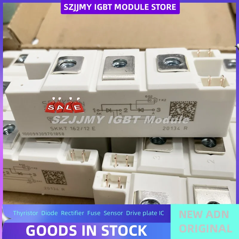 Модуль тиристоров SKKT162/08E SKKT162/12E SKKT162/14E SKKT162/16E SKKT162/18E SKKH162/08E SKKH162/14E SKKH162/16E SKKH162/18E